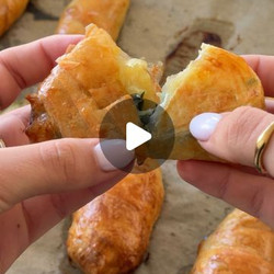 Savoury Rice Paper Croissant