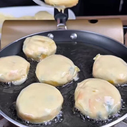 Battered Cheesy Potato Cakes
