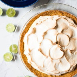 Key Lime Pie With Fluffy Meringue