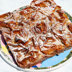 Gingerbread Ruffled Milk Pie