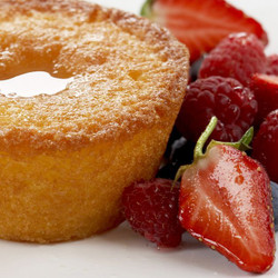 Lemon Syrup Cakes