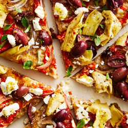 Mediterranean Pizza