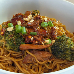 Crockpot Chicken Teriyaki &amp; Noodles