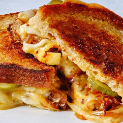 Caramelized Onion Grilled Cheese