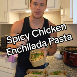 Spicy Chicken Enchilada Pasta