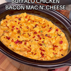 Buffalo Chicken &amp; Bacon Mac N' Cheese