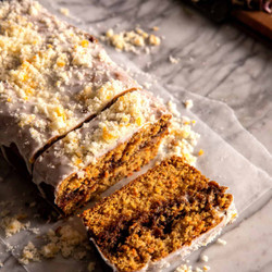 Lemon Glazed Carrot Cake