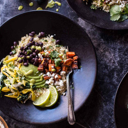 Spicy Southwest Quinoa Bowl.