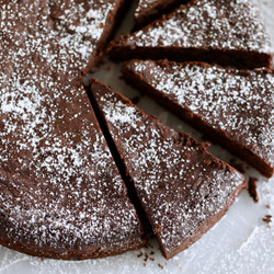 Easy Sugar Free Flourless Chocolate Cake Recipe