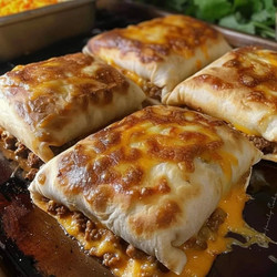 Loaded Taco-Stuffed Cheesy Pockets