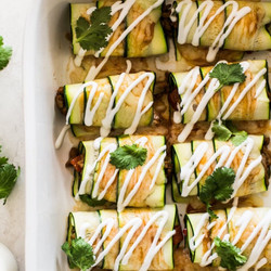 Zucchini Enchiladas