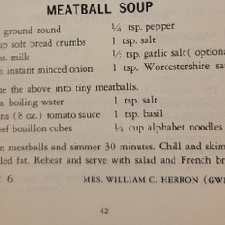 Meatball Soup