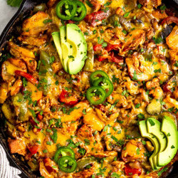 Chicken Fajita Casserole