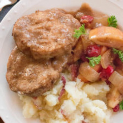 Crock Pot Boneless Pork Ribs With Cranberries And Apples