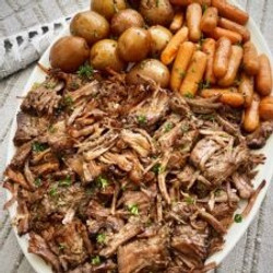 Crockpot 5-ingredient Pot Roast