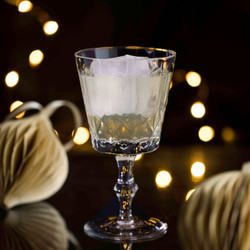 Clarified Holiday Eggnog Punch