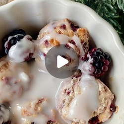Mini Blackberry Buns