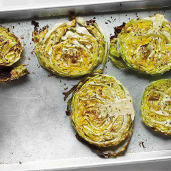 Roasted Cabbage Wedges