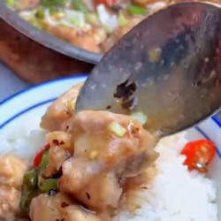Steamed Spare Ribs In Black Bean Sauce