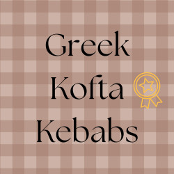 Greek Kofta Kebabs