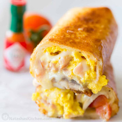 Frozed Breakfast Burritos