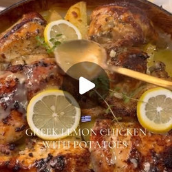 Greek Lemon Chicken With Potatoes