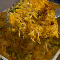 NEW Cheesy Chicken Broccoli Rice Casserole