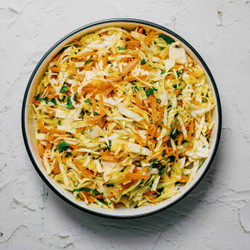 Greek Cabbage Salad (lahanosalata)