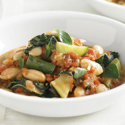 Greek Bean And Silverbeet Stew