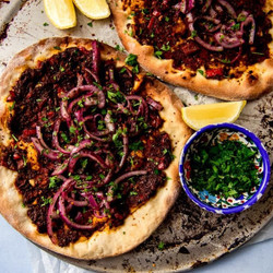 Vegan Turkish Pizza (lahmacun)