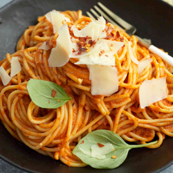 Arrabiata Sauce Spaghetti Bake