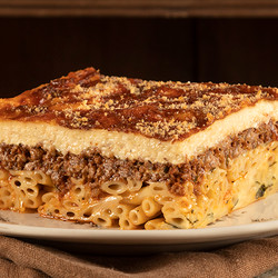 Greek Pastitsio - Akis' Baked Pasta