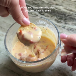 Mug Dip Queso