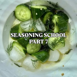 Crisp Cucumber Salad With Garlicy Salt Dressing