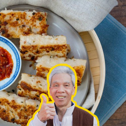 Dad's Chinese Turnip Cake: A Chinese Chef's Secrets (video)!