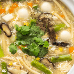 Súp măng cua Crab And White Asparagus Soup