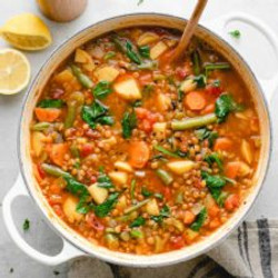 Hearty Vegan Lentil Soup