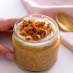 Pumpkin Spice Overnight Oats