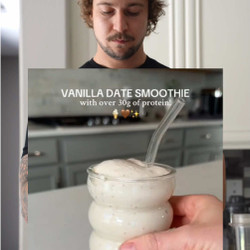 Vanilla Date Smoothie