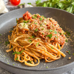 Vegan Bolognese Pasta