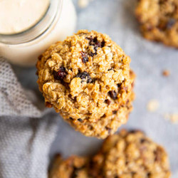 Cranberry Walnut Oatmeal Breakfast Cookies