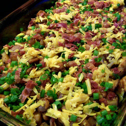 Loaded Chicken And Potatoes Casserole
