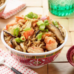 Egg Roll Fried Brown Rice