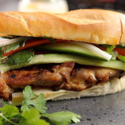 Chicken Banh Mi Sandwich