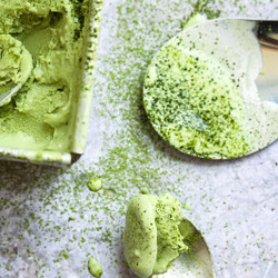 Glace Au Thé Matcha (sans Oeufs Et Sans Laitages)