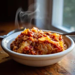 Crockpot Cabbage Roll Casserole