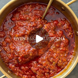 Oven-baked Matbucha