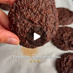 3-ingredient Quinoa Protein Bites