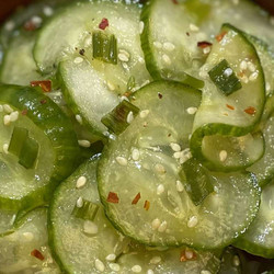 Korean Cucumber Salad