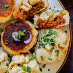 Vegan Butter Chicken Bao